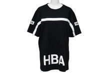 画像をギャラリービューアに読み込む, 極美品 HOOD BY AIR. フードバイエアー HBA 半袖Tシャツ コットン ブラック ホワイト ロゴ プリント サイズS 中古 59999