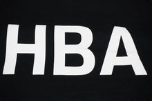 画像をギャラリービューアに読み込む, 極美品 HOOD BY AIR. フードバイエアー HBA 半袖Tシャツ コットン ブラック ホワイト ロゴ プリント サイズS 中古 59999