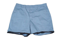 Load image into Gallery viewer, PRADA プラダ ショートパンツ ハーフパンツ ショーツ サイズ50 ブルー コットン エラステイン SPF88 良品 中古 60016