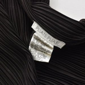 極美品 PLEATS PLEASE ISSEY MIYAKE プリーツプリーズ イッセイミヤケ ワンピース プリーツ加工 サイズ3 ポリエステル ブラウン 中古 4a006002
