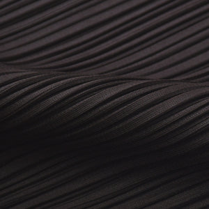 極美品 PLEATS PLEASE ISSEY MIYAKE プリーツプリーズ イッセイミヤケ ワンピース プリーツ加工 サイズ3 ポリエステル ブラウン 中古 4a006002