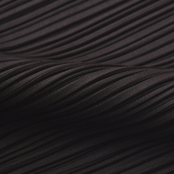 極美品 PLEATS PLEASE ISSEY MIYAKE プリーツプリーズ イッセイミヤケ ワンピース プリーツ加工 サイズ3 ポリエステル ブラウン 中古 4a006002