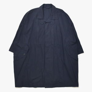 極美品 ISSEI MIYAKE イッセイミヤケ オーバーコート コート ME33-FA017 ネイビー サイズM 中古 4a006003