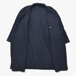 極美品 ISSEI MIYAKE イッセイミヤケ オーバーコート コート ME33-FA017 ネイビー サイズM 中古 4a006003