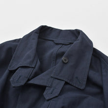 Load the image into the gallery viewer. 極美品 ISSEI MIYAKE イッセイミヤケ オーバーコート コート ME33-FA017 ネイビー サイズM 中古 4a006003