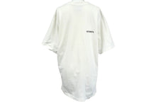 Load image into Gallery viewer, VETEMENTS ヴェトモン 半袖Ｔシャツ ユニセックス ホワイト ロゴ コットン サイズL UAH21TR501 良品 中古 60039