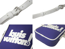 Load image into Gallery viewer, 極美品 LOUIS VUITTON ルイヴィトン ショルダーバッグ ダヌーヴ PPM ブルー ホワイト ヴァージルアブロー M45893 中古 60090