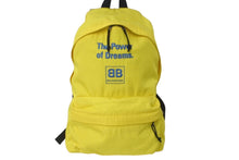 画像をギャラリービューアに読み込む, BALENCIAGA バレンシアガ リュック デイパック 503221 The Power of Dreams. BBロゴ ナイロン イエロー 美品 中古 60091
