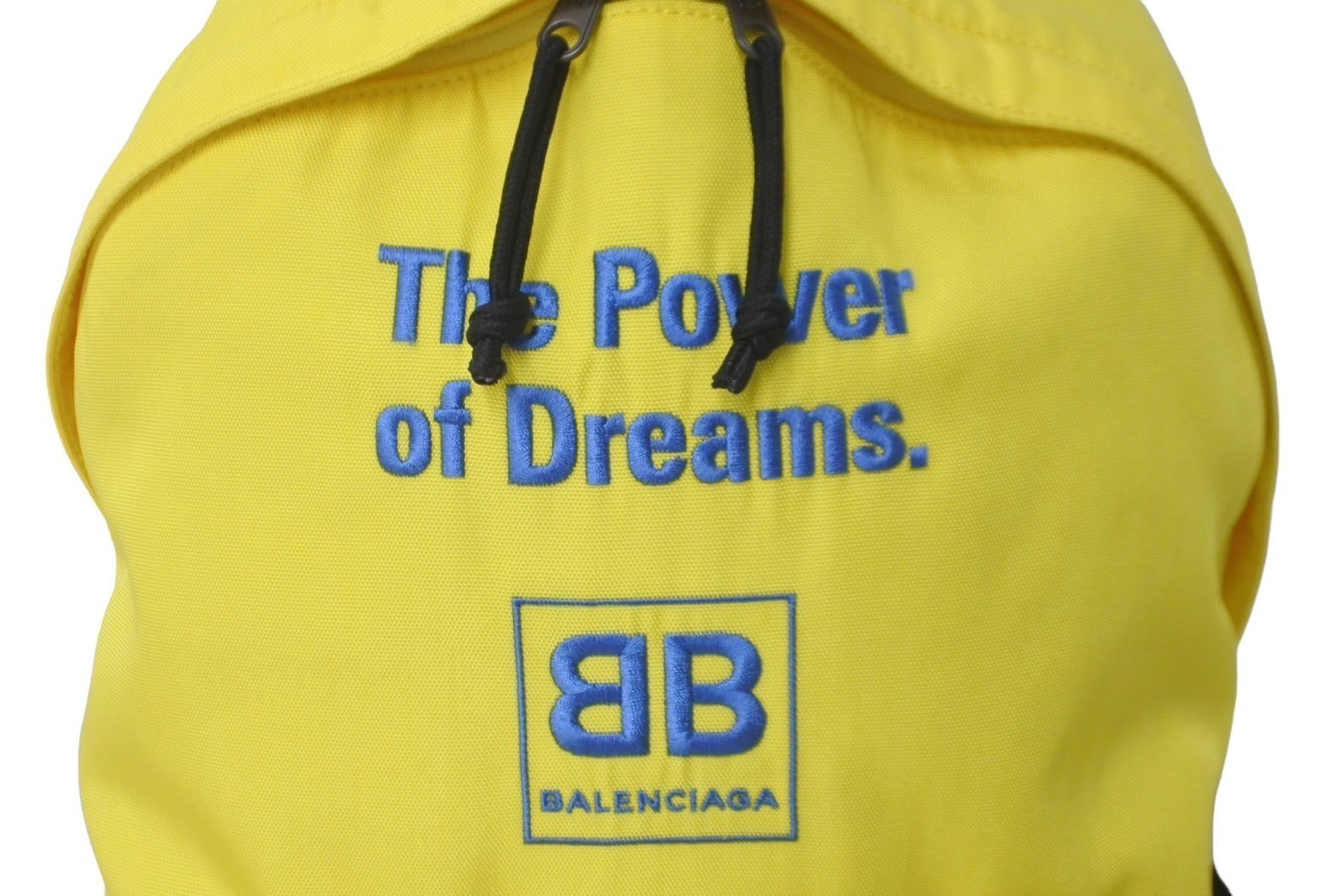 BALENCIAGA バレンシアガ リュック デイパック 503221 The Power of Dreams. BBロゴ ナイロン イエロー 美品  中古 60091 – Casanova Vintage