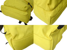 画像をギャラリービューアに読み込む, BALENCIAGA バレンシアガ リュック デイパック 503221 The Power of Dreams. BBロゴ ナイロン イエロー 美品 中古 60091