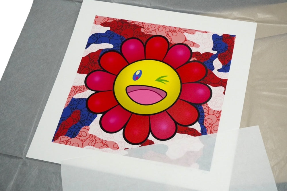 新品未使用 村上隆 Murakami.Flower #4441 100枚限定 絵 ウォーホル迷彩 60097