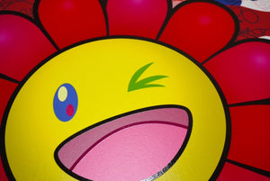 New and unused Takashi Murakami Murakami.Flower #4441 Limited Edition of 100: Warhol Camouflage Painting 60097