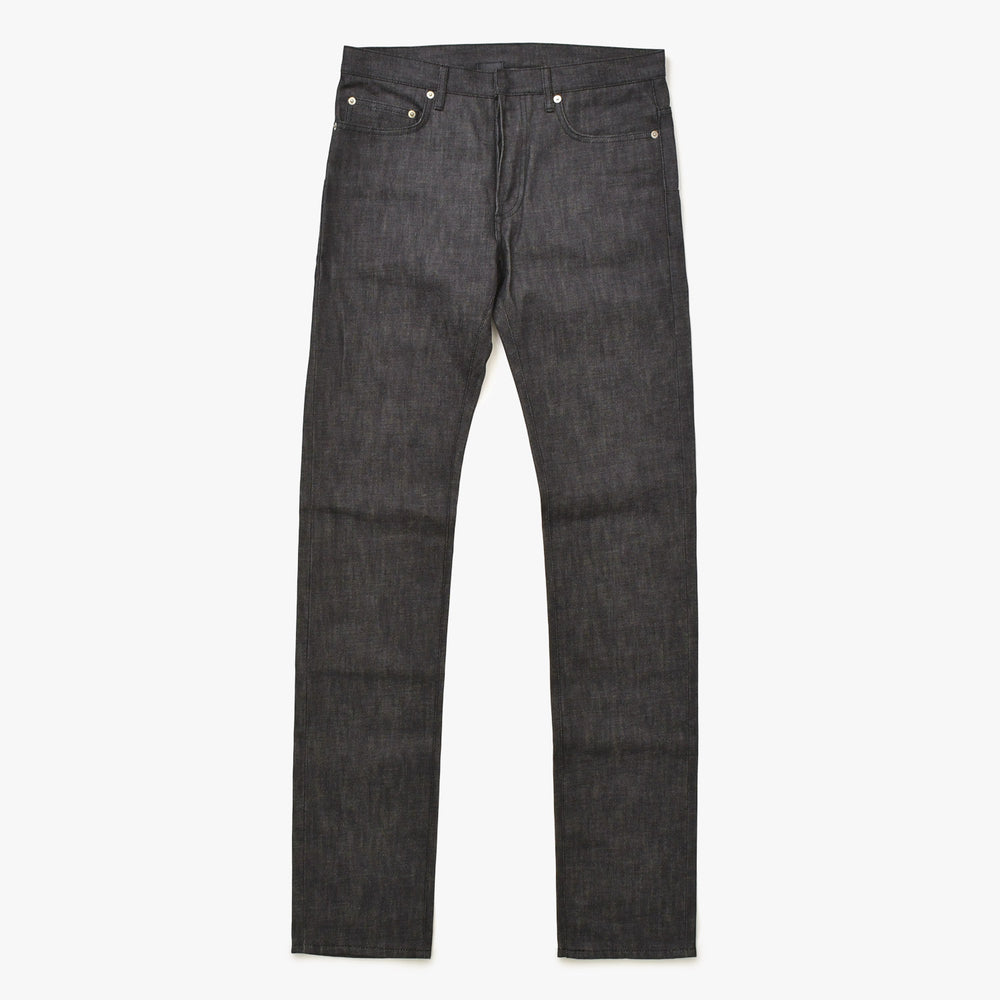 極美品 Dior HOMME ディオール オム インディゴスリムデニムパンツ エディ期 003D002A0184 サイズ31 コットン グレー 中古 4a006010