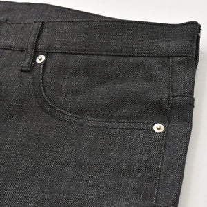 極美品 Dior HOMME ディオール オム インディゴスリムデニムパンツ エディ期 003D002A0184 サイズ31 コットン グレー 中古 4a006010