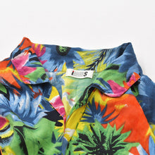 Load the image into the gallery viewer. 極美品 ISSEI MIYAKE イッセイミヤケ ワンピース ノースリーブ ワンピース サイズ9 マルチカラー 中古 4a006013