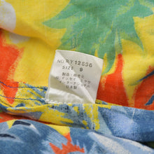 Load the image into the gallery viewer. 極美品 ISSEI MIYAKE イッセイミヤケ ワンピース ノースリーブ ワンピース サイズ9 マルチカラー 中古 4a006013