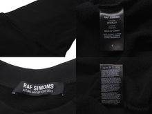 Load image into Gallery viewer, 極美品 RAF SIMONS ラフシモンズ クルーネック スウェット トレーナー 22AW サイズ1 ブラック コットン 222-M168 中古 60134