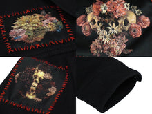 画像をギャラリービューアに読み込む, 極美品 DIOR HOMME ディオール オム 亀井徹 ヴァニタスパッチ デニム ジャケット 17SS ブラック サイズ44 763C484K5894 中古 60152