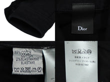 画像をギャラリービューアに読み込む, 極美品 DIOR HOMME ディオール オム 亀井徹 ヴァニタスパッチ デニム ジャケット 17SS ブラック サイズ44 763C484K5894 中古 60152