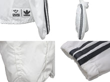画像をギャラリービューアに読み込む, 極美品 PRADA × Adiddas プラダ × アディダス 21AW ナイロンジャケット RE-Nylon SGB964 ホワイト サイズ50 中古 60154