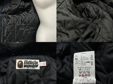 Load image into Gallery viewer, A BATHING APE アベイシングエイプ ファーコート カモ柄 ブルー ネイビー ファー取り外し可 サイズXS 1860-241-505 美品 中古 60178