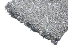 画像をギャラリービューアに読み込む, 新品未使用 CHANEL シャネル ツイードジャケット 7部丈 P58004V43990 シルバー ベージュ ブラック サイズ34 中古 60198