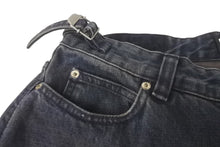 画像をギャラリービューアに読み込む, 新品同様 BALENCIAGA バレンシアガ オーバーサイズ ダブルカーゴ バギー デニムパンツ 22SS インディゴ コットン 34 675217 TJW57 中古 60219