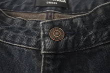 画像をギャラリービューアに読み込む, 新品同様 BALENCIAGA バレンシアガ オーバーサイズ ダブルカーゴ バギー デニムパンツ 22SS インディゴ コットン 34 675217 TJW57 中古 60219
