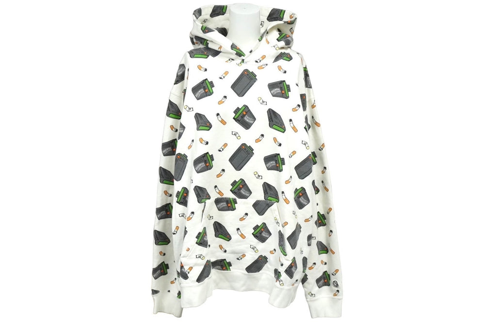 Billionaire Boys Club Billionaire Boys Club Hoodie Hoodie Cigarette Walkman Cotton White XL Good Condition Used 60226