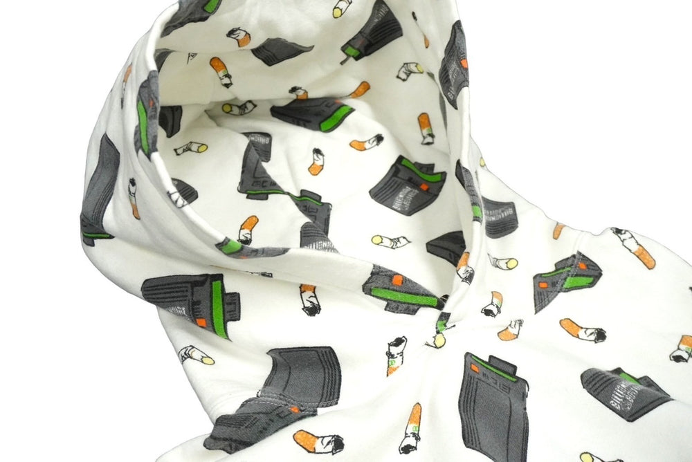 Billionaire Boys Club Billionaire Boys Club Hoodie Hoodie Cigarette Walkman Cotton White XL Good Condition Used 60226