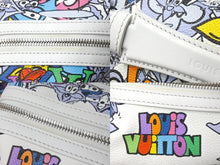画像をギャラリービューアに読み込む, 極美品 LOUIS VUITTON ルイヴィトン ウエストバッグ バムバッグ マルチポケット ホワイト マルチカラー M21853 モノグラム コミックス 中古 60235