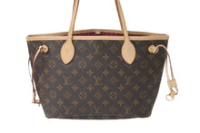 画像をギャラリービューアに読み込む, 未使用 LOUIS VUITTON ルイヴィトン トートバッグ ネヴァーフルPM M41245 モノグラムキャンバス ブラウン 中古 60255
