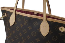 画像をギャラリービューアに読み込む, 未使用 LOUIS VUITTON ルイヴィトン トートバッグ ネヴァーフルPM M41245 モノグラムキャンバス ブラウン 中古 60255