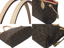 画像をギャラリービューアに読み込む, 未使用 LOUIS VUITTON ルイヴィトン トートバッグ ネヴァーフルPM M41245 モノグラムキャンバス ブラウン 中古 60255