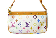 画像をギャラリービューアに読み込む, LOUIS VUITTON ルイヴィトン モノグラムマルチ ポシェットアクセソワール ハンドバッグ M92649 村上隆 ブロン 美品 中古 60258