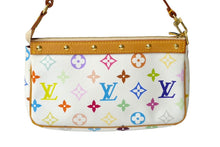 画像をギャラリービューアに読み込む, LOUIS VUITTON ルイヴィトン モノグラムマルチ ポシェットアクセソワール ハンドバッグ M92649 村上隆 ブロン 美品 中古 60258