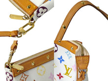 画像をギャラリービューアに読み込む, LOUIS VUITTON ルイヴィトン モノグラムマルチ ポシェットアクセソワール ハンドバッグ M92649 村上隆 ブロン 美品 中古 60258