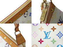 画像をギャラリービューアに読み込む, LOUIS VUITTON ルイヴィトン モノグラムマルチ ポシェットアクセソワール ハンドバッグ M92649 村上隆 ブロン 美品 中古 60258