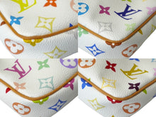 画像をギャラリービューアに読み込む, LOUIS VUITTON ルイヴィトン モノグラムマルチ ポシェットアクセソワール ハンドバッグ M92649 村上隆 ブロン 美品 中古 60258