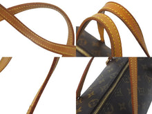 画像をギャラリービューアに読み込む, LOUIS VUITTON ルイヴィトン モノグラム パピヨン30 GM ハンドバッグ ブラウン PVC ヌメ革 M51385 良品 中古 60263