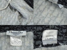 Load image into Gallery viewer, Christian Dior クリスチャンディオール パーカー オブリーク柄 2P12155096 ネイビー コットン ライクラ 42 良品 中古 60313