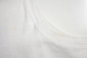 YVES SAINT LAURENT イヴサンローラン 半袖Ｔシャツ ブランドロゴ 118030-X3051 Sサイズ コットン ホワイト 良品 中古 60320