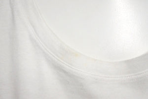 YVES SAINT LAURENT イヴサンローラン 半袖Ｔシャツ ブランドロゴ 118030-X3051 Sサイズ コットン ホワイト 良品 中古 60320