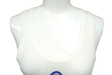 画像をギャラリービューアに読み込む, DOLCE&amp;GABBANA ドルチェアンドガッバーナ タンクトップ ノースリーブ サイズ40 ホワイト イタリアロゴ TJ3E 美品 中古 60327