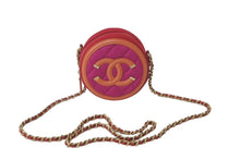 画像をギャラリービューアに読み込む, CHANEL シャネル チェーン ショルダーバッグ CCフィリグリー AP0365 28番台 コットンキャンバス ゴールド金具 美品 中古 60337
