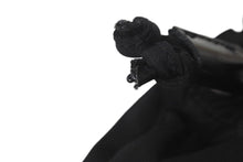 Load image into Gallery viewer, PRADA プラダ 巾着ポーチ トライアングルロゴ ナイロン ブラック シルバー金具 バッグ 小物入れ MV369 良品 中古 60354