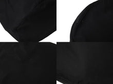 Load image into Gallery viewer, PRADA プラダ 巾着ポーチ トライアングルロゴ ナイロン ブラック シルバー金具 バッグ 小物入れ MV369 良品 中古 60354