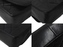 画像をギャラリービューアに読み込む, CHANEL シャネル ショルダーバッグ マトラッセ ダイアナ 25 シングルフラップ シングルチェーン ブラック 美品 中古 60359