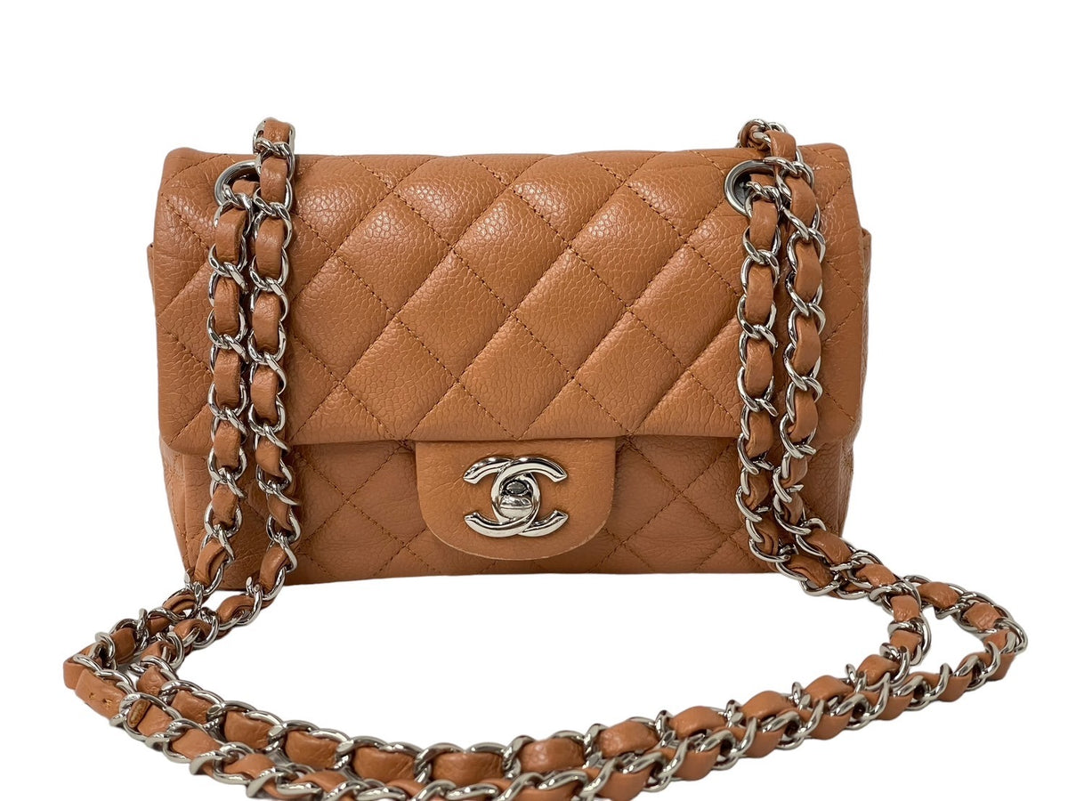 CHANEL シャネル チェーンショルダーバッグ ミニマトラッセ キャビア