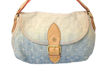 画像をギャラリービューアに読み込む, LOUIS VUITTON ルイヴィトン ショルダーバッグ サンレイ M40416 モノグララムデニム ピンク グラデーション 良品 中古 60382